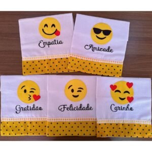 Pano de Copa Emoji (10 unidades)