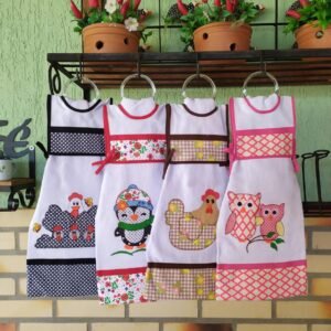 Bate Mão Patchwork (6 unidades)