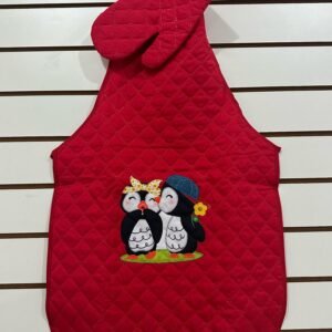 kit Avental + Luva Matelado Patchwork